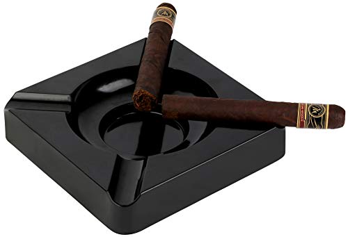 Mantello Cigars Ashtray (4 Cigar Rests)