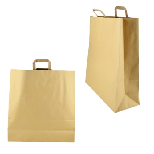 Z 20 BUSTA IN CARTA MAXI GRANDE MARRONE 45 X 15 X H49 CM CON MANICI