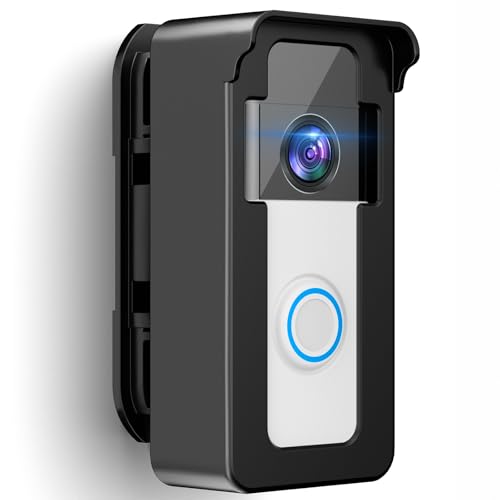 Ring Doorbell Angle Mount, 50 to 130 Degree Adjustable Anti-Theft Doorbell Mount Compatible with Ring/Blink Video Doorbell Camera for Apartment, Home