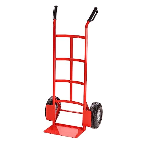 DEMA Sackkarre 250 kg mit Luftbereifung - Transportkarre, Handkarre, Kippsicher, Robust, Langlebig für Werkstatt, Lager, Umzug