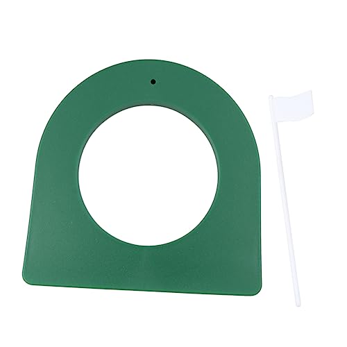 Anneome Golf Training Aid Plastic Putting Cup Trainer Flag Improve Your Accuracy Green
