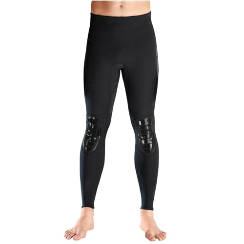 Neoprenhosen Herren 1.5mm Tauchhose Neoprenhosen halten warm Tauchanzug Hosen Tauchhose für Tauchen Surfen Schwimmen Schnorcheln Kajak Hosen Erwachsene L Größe