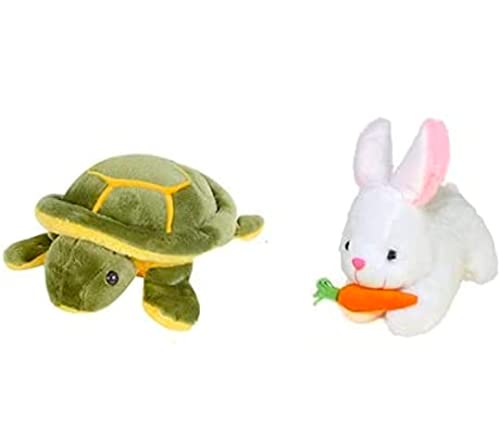 DecoreSany Classy Story Teller Combo of Tortoise & Rabbit Stuffed Soft Toys for Adults | Kids Boys/Girls (30 cm) (B0BB3GC1ZQ) Amazon Price History, Amazon Price Tracker