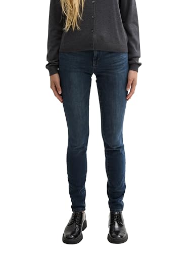 TOM TAILOR Damen Alexa Skinny Jeans, 10282 - Dark Stone Wash Denim,31/32