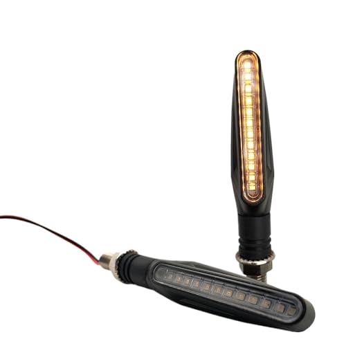 Feu motocross et clignotants moto LED ambre pour virées nocturnes