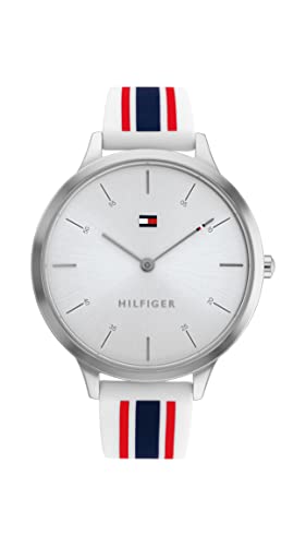 Tommy Hilfiger Silver White Dial Round Shaped Casual Women Watch_TH1782498W (B0CW1MVXJP) Amazon Price History, Amazon Price Tracker