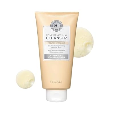 IT Cosmetics, Limpiador + Sérum, Hidratación Intensa, Combate Líneas de Expresión y Arrugas, Fórmula con Anti-Aging Armour Rejuvenating Concentrate, Confidence In a Cleanser, 148 ml | Ya disponible en tu tienda friki favorita! En mundofriki.es! IT Cosmetics, Limpiador + Sérum, Hidratación Intensa, Combate Líneas de Expresión y Arrugas, Fórmula con Anti-Aging Armour Rejuvenating Concentrate, Confidence In a Cleanser, 148 ml | Ya disponible en tu tienda friki favorita! En mundofriki.es!