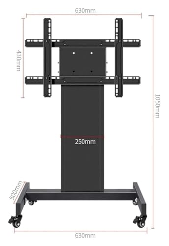 Soporte móvil universal para TV con ajuste de inclinación miniatura 6