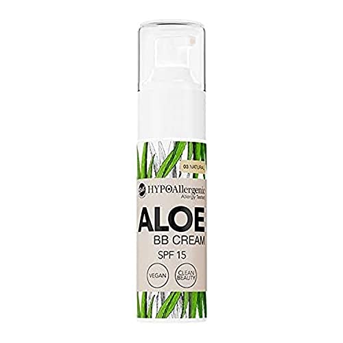 Bell Crema BB de Aloe Hipoalergénico 03 Natural SPF15 Vegano 20g