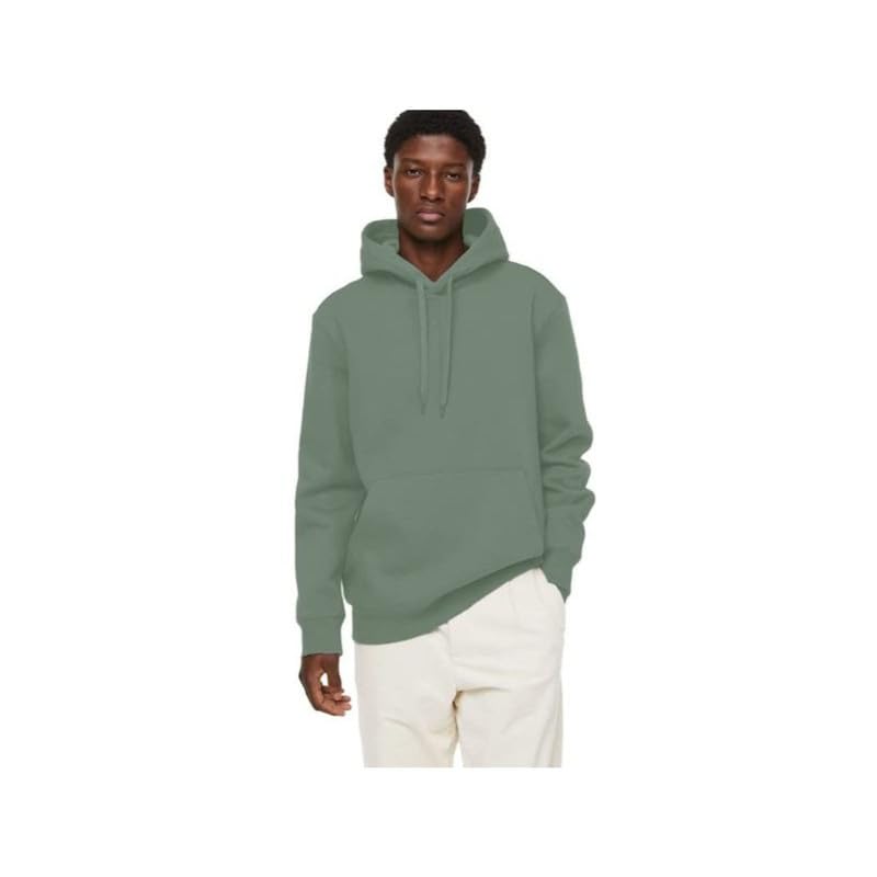 drobe Plain Relaxed Fit Hoodie for Men/Oversized Hoodies for Men/Unisex Hoodies-picture-33