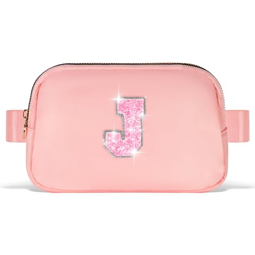 Image of Uygafly Gift for Teen Girls Kids Daughter Her - Birthday Gifts for 3 4 5 6 7 8 9 10 11 12 13 Year Old Girls,Fanny Pack Crossbody Bag Purse Belt Bag Cute Trendy Stuff | Peach,J