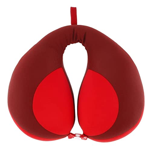 Oreiller de Voyage de Cou à Kids Neck Support Pouteau U Forme de Voiture Téléphone 360 ​​degrés Cons de Soutien au Cou de la tête for Enfants for Les Enfants (Color : Gules) Cover