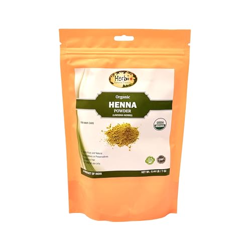 Herbi+ Polvo de Henna Orgánica 100% Natural para Cabello 7 oz miniatura 1