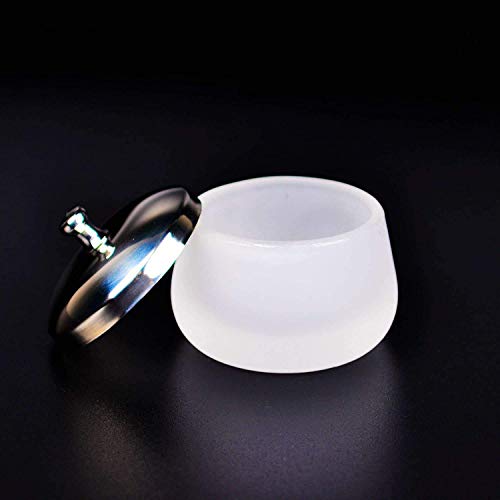 Uposao Nail Art Dappen Dappen Dish with Lid, Crystal Bowl, Nail Art, Acrylic Liquid Powder, Dappen Dish, Cup, Glass Bowl, Beauty Accessories, Nail Art, Styling Tool, Nail Art Tools - Image 2