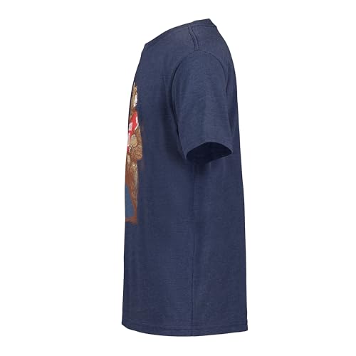 Image of Lucky Brand Boys' Short Sleeve Graphic Crew Neck T-Shirt, Soft, Comfortable, Relaxed Fit