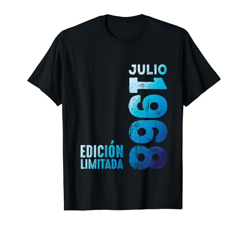 En Julio 1968 Año 1968 Retro 1968 Vendimia 1968 Desde 1968 Camiseta