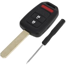 3 Buttons Key Shell Case MLBHLIK6-1T for Honda CR-V 2014-2016 for Honda Fit 2015-2020 Keyless Entry Remote Key Fob Replacement Case