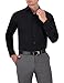 Produktbild OLYMP Herren Businesshemd Level Five,Männer Hemd,Langarm,Einfarbig,Uni,Body fit,Royal Kent,schwarz 68,38