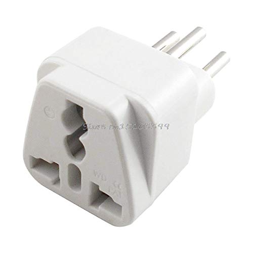 1Pc Universal UK/US/EU to Switzerland Swiss AC Power Plug Travel