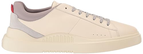 Image of Hugo Mens Cupsole Leather Lace Up Sneaker