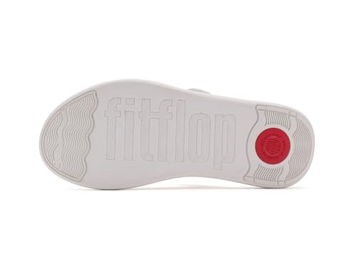 Image of FitFlop womens F-mode Go Adjustable Flatform Toe-post Sandals