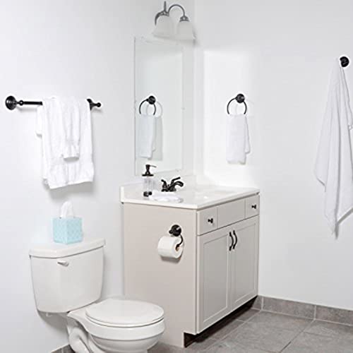 South Main Hardware 710117 Elm Collection 24 Inch Towel Bar, Oil Rubbed Bronze thumb #6