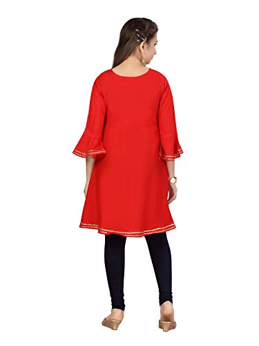 Image of Aarika girls kurti leggings Set
