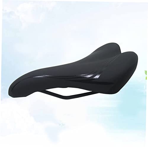 Clispeed 3Pcs Bike Seat For Kids Comfort Bike Seat Trail Bike Leather Road Bike Bike Post Mountain Bike Saddle Seat Cushion Upholstered Accessories Bike Seat For Cycling Cycling Seat Black #TOP7