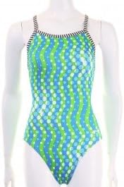 Dolfin Swimwear Uglies V-2 Back - Splashdots, 32