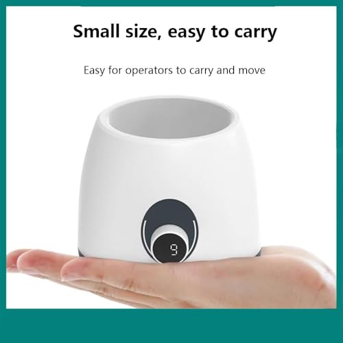 Membran-Vakuumpumpe, ölfrei, 9 Geschwindigkeitseinstellung, 6L/Min Pumpleistung, ideal für Vakuumfiltration, Lösungsmittelfiltration, Vakuumdestillation