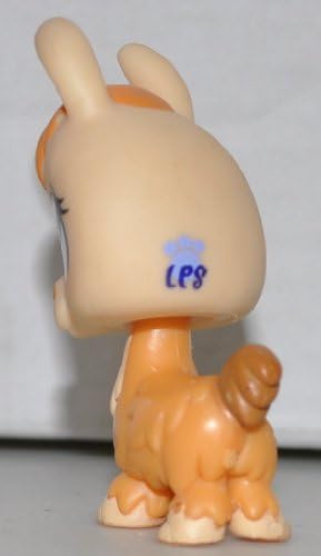 Llama #1460 (Rust, Blue Eyes) - Littlest Pet Shop (Retired) Collector Toy - LPS Collectible Replacement Single Figure - Loose (OOP Out of Package & Print) image 5