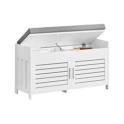 Banc de Rangement SoBuy FSR102-W Cover