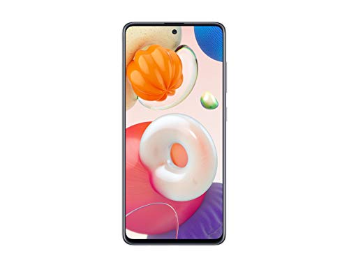 Samsung Galaxy A51 - Dual SIM, Smartphone de 6.5' Super AMOLED (4 GB RAM, 128 GB ROM, cámara trasera 48.0 MP + 12.0 MP + 5.0 MP + 5 MP, cámara frontal 32 MP) Color Plata Metálico [Versión española]
