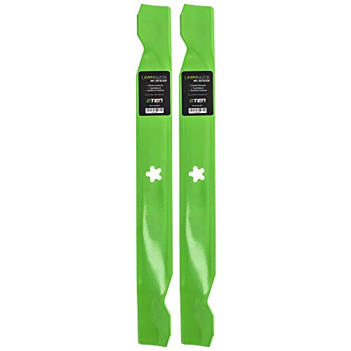 8TEN LawnRAZOR Medium Lift Blade Set for 42 Inch Deck Craftsman Poulan AYP