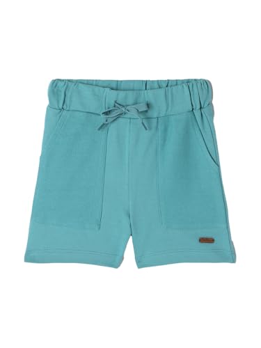 Image of Milou Girls 100% Cotton Stripes Allover Print Biowash Shorts | Soft & Breathable, Safe Dyes, Label-Free Comfort