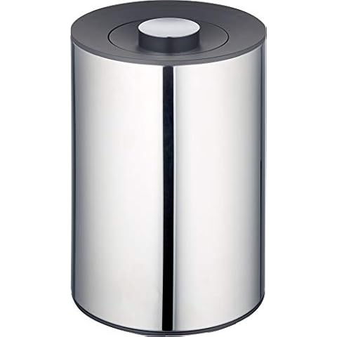 Cubo de basura KEUCO de acero inoxidable pulido para baño Cover