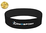 COM4SPORT Solid Moisture Wicking Lightweight Stretchy seamless Headband Sweatband For Running, Cycling, Yoga and Sports, One Size fits all Men& Women