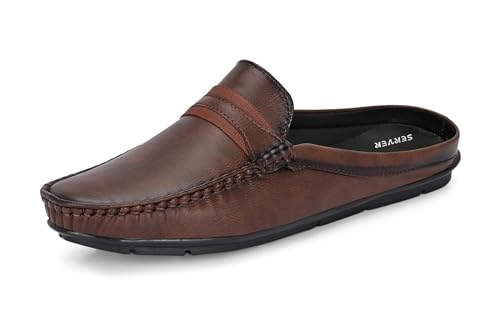 Image of Server Loafers for Men Casual Shoes | Slip-on Closure | Stylish Slip on Cut Shoe | Perfect Business Casual |Back Open Shoe | Men's Loafer Shoe