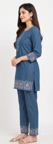 RAJAAU ETHNICS denim co-ord set – image 2