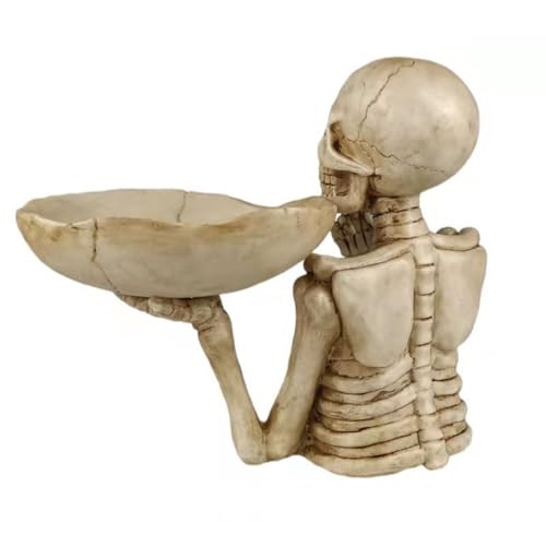 Bol à bonbons d'Halloween squelette, cadeau idéal pour amateurs de déco