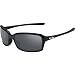Oakley Dispute Non-Polarized Iridium Rectangular Sunglasses,Polished Black,60 mm