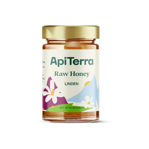 Apiterra - Linden Raw Honey 100% Pure and...