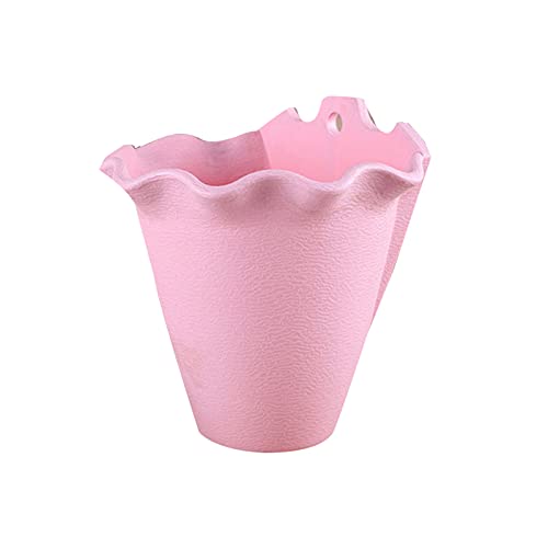 Yuvera Maceta para colgar en la pared, de plástico, para decoración interior y exterior Cover