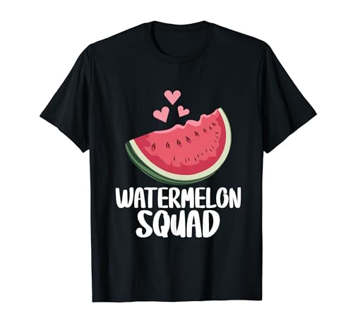 Funny Watermelon Hawaiian Beach Vacation Watermelon Squad Camiseta