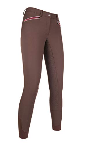 Culotte d'équitation HKM Velluto pour femme en velours doux
