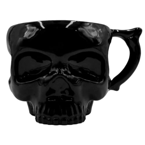 Anatomic Skull Mega Mug Negro miniatura 1