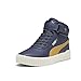 PUMA Kids Girls Carina 2.0 Mid Winter High Sneakers Shoes Casual - Blue - Size 5 M