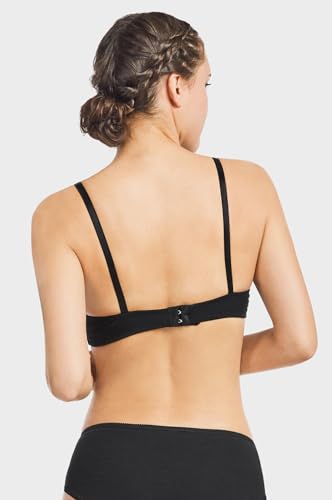 Image of Mamia Women's Basic Plain Bras, Pack of 6