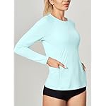 IUGA Rash Guard for Women UPF 50+ SPF UV Protection Long Sleeve Workout Tops with Pockets Dry Fit Hiking Swim Shirt - Image 5