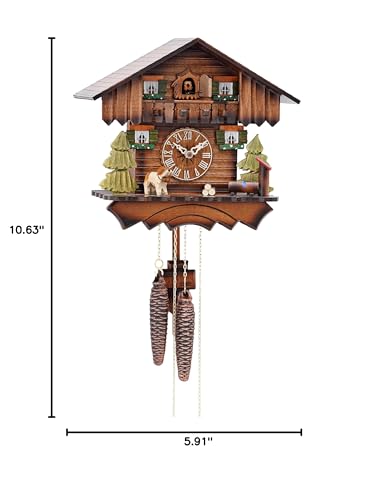 Hekas Black Forest Chalet Cuckoo Clock